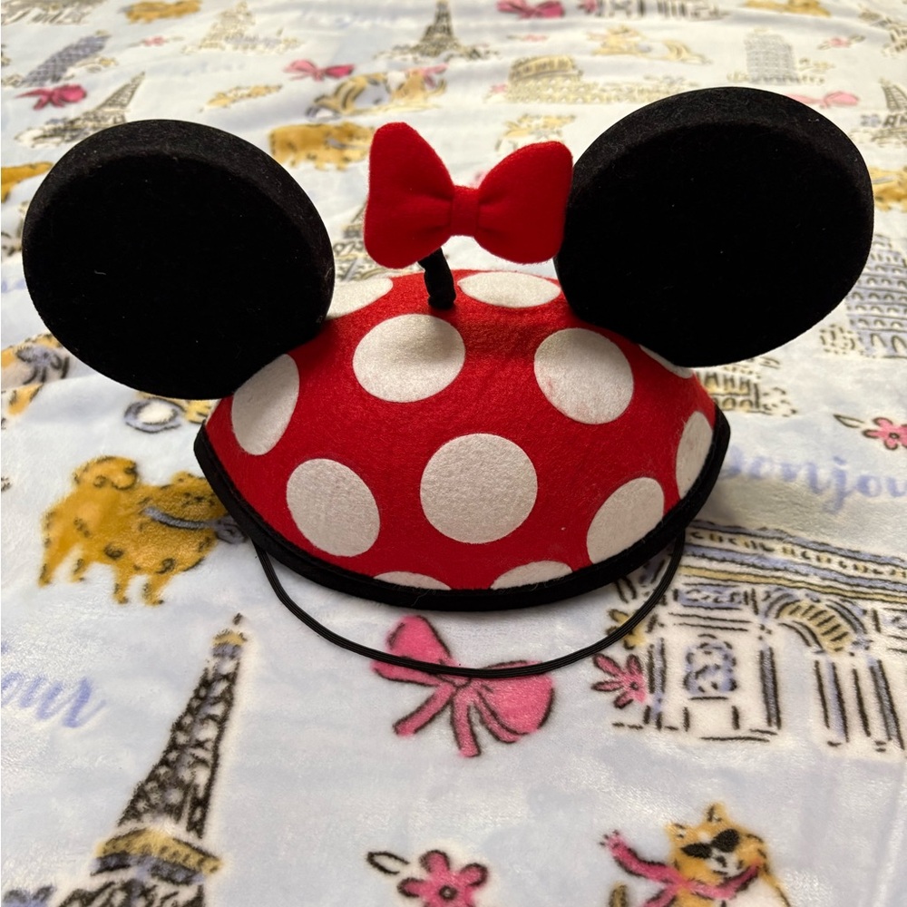 Disney Parks Minnie Mouse Ear Hat